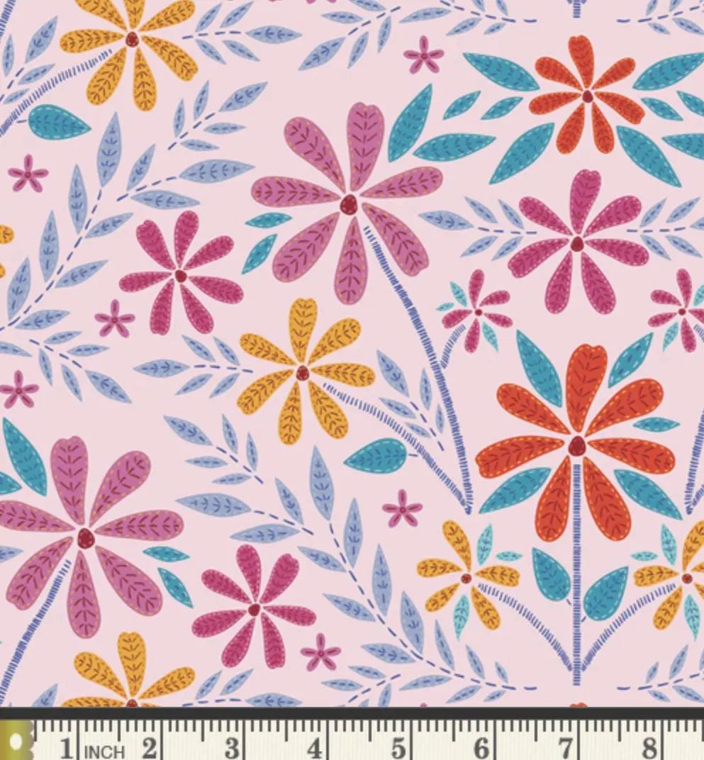 The Cur8tor – Artista Collection: Cottage Garden Artisan | Premium 100% Quilting Cotton by AGF Studio (Sold by the Yard)