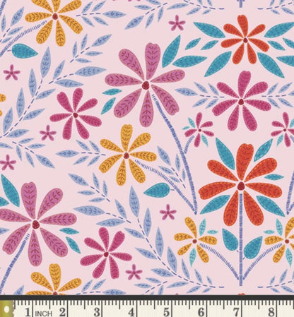 The Cur8tor – Artista Collection: Cottage Garden Artisan | Premium 100% Quilting Cotton by AGF Studio (Sold by the Yard)