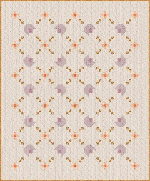 GeoBloom – Caravelle Quilt Kit | Designed by Abby Luchsinger of Abby Maed | Exclusively Distributed by Art Gallery Fabrics