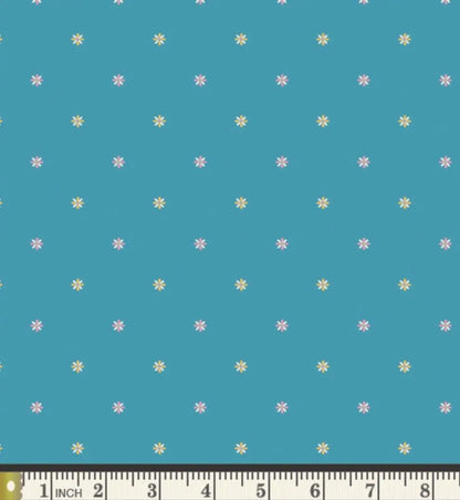 The Cur8tor – Artista Collection: Needle’s Bloom | Premium 100% Quilting Cotton by AGF Studio (Sold by the Yard)