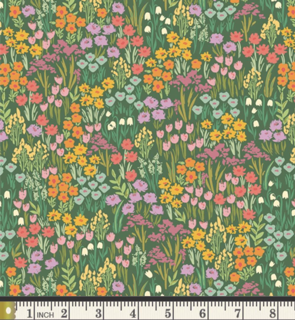 The Cur8tor – Gardenista Collection: Lush Reverie | Premium 100% Quilting Cotton by AGF Studio (Sold by the Yard)