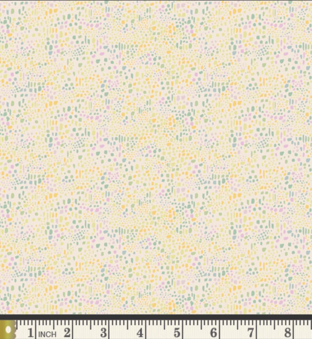 The Cur8tor – Gardenista Collection: Seedling Scatter | Premium 100% Quilting Cotton by AGF Studio (Sold by the Yard)