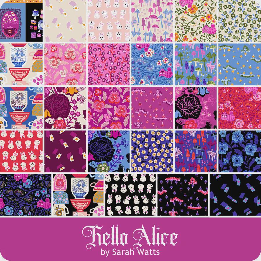 Ruby Star Society – Hello Alice Fabric Bundle | 28 Fat Quarters or Half Yards • Optional 35" Hello Alice Panel Included