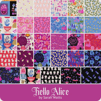 Ruby Star Society – Hello Alice Fabric Bundle | 28 Fat Quarters or Half Yards • Optional 35" Hello Alice Panel Included