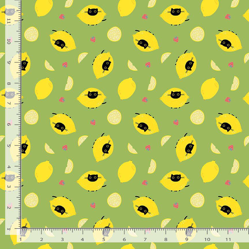 Dear Stella Furruit Cocktail Fabric Bundle – 10 Pc (with Optional Panel) 100% Cotton by Leezaworks | Half Yard, Fat Quarter, Full Yard