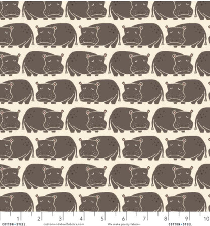 LV901-WI1 Rising Sun - Weary Hippo - Willow Fabric