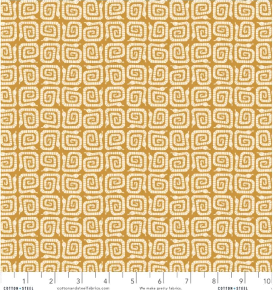 LV904-GL2 Rising Sun - Winding Snake - Glimmer Fabric