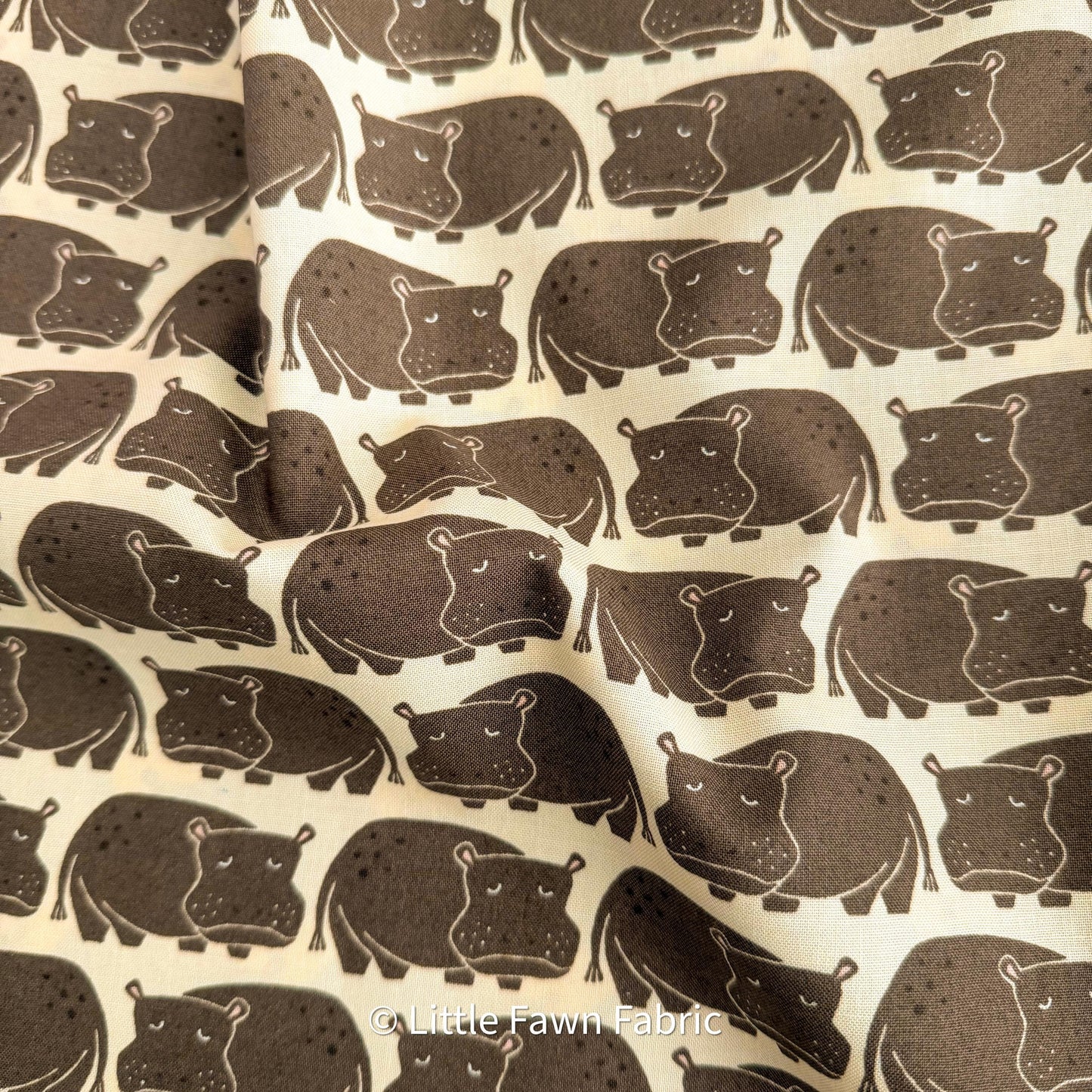LV901-WI1 Rising Sun - Weary Hippo - Willow Fabric