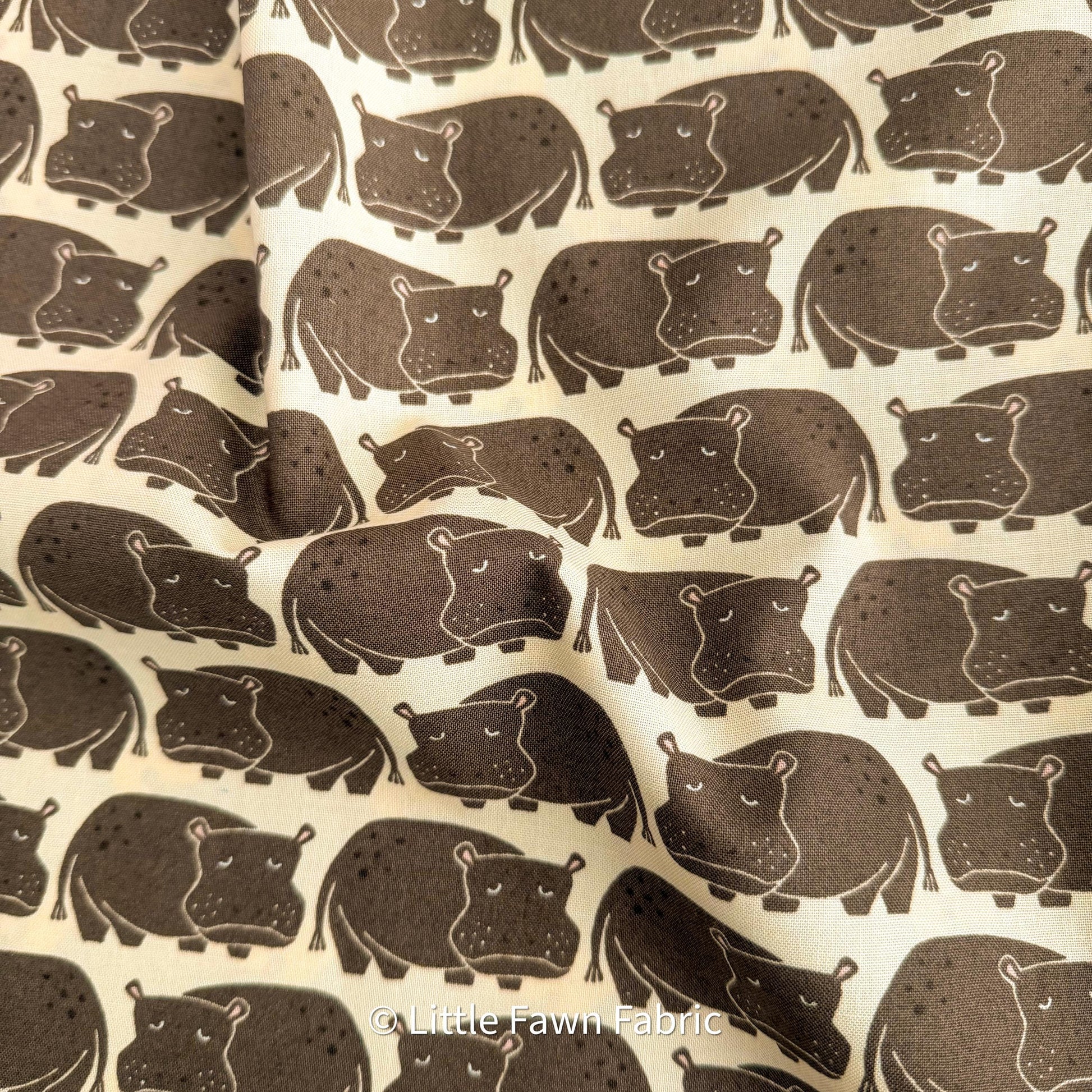 LV901-WI1 Rising Sun - Weary Hippo - Willow Fabric
