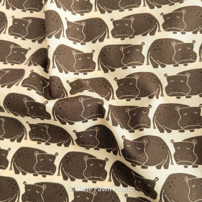 LV901-WI1 Rising Sun - Weary Hippo - Willow Fabric