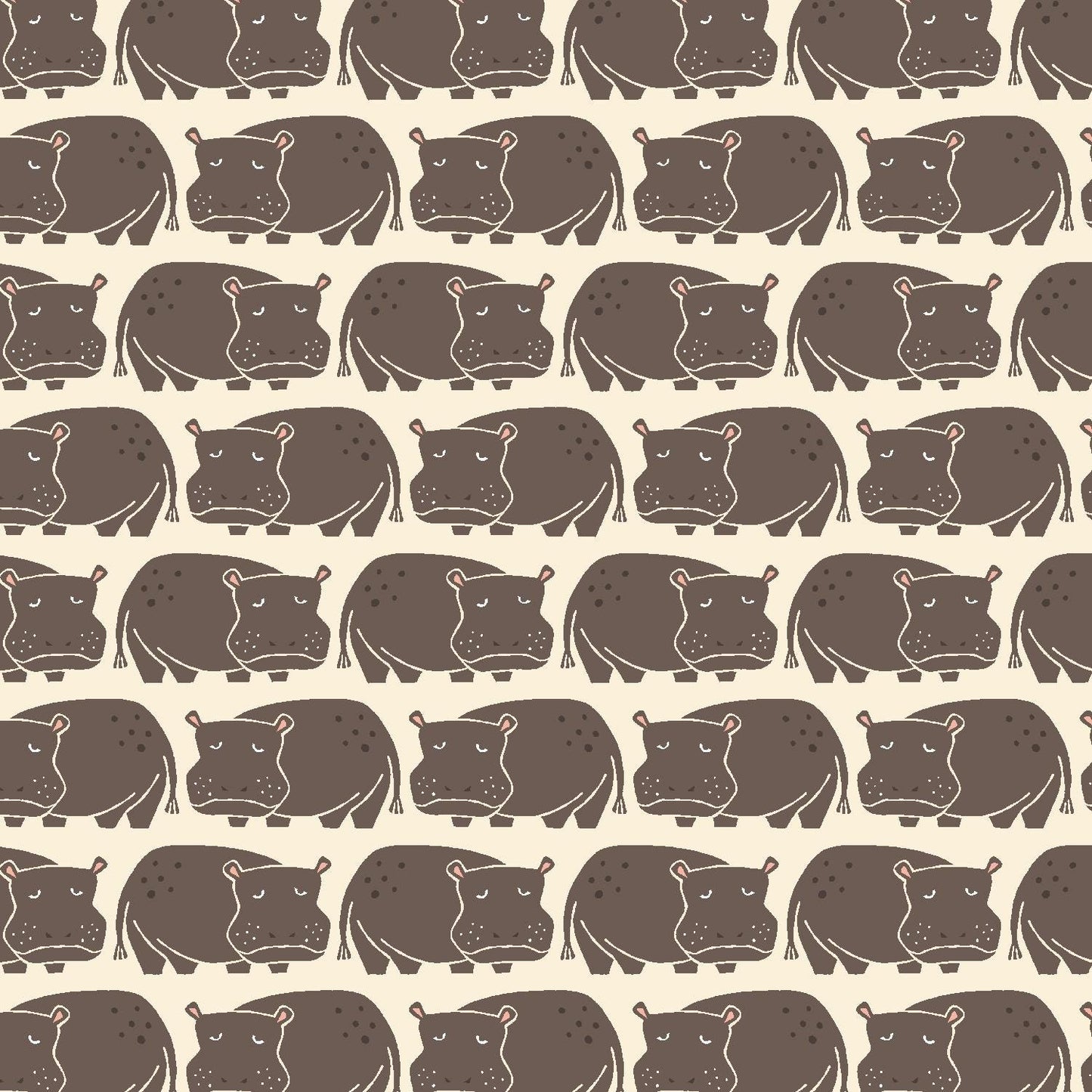 LV901-WI1 Rising Sun - Weary Hippo - Willow Fabric