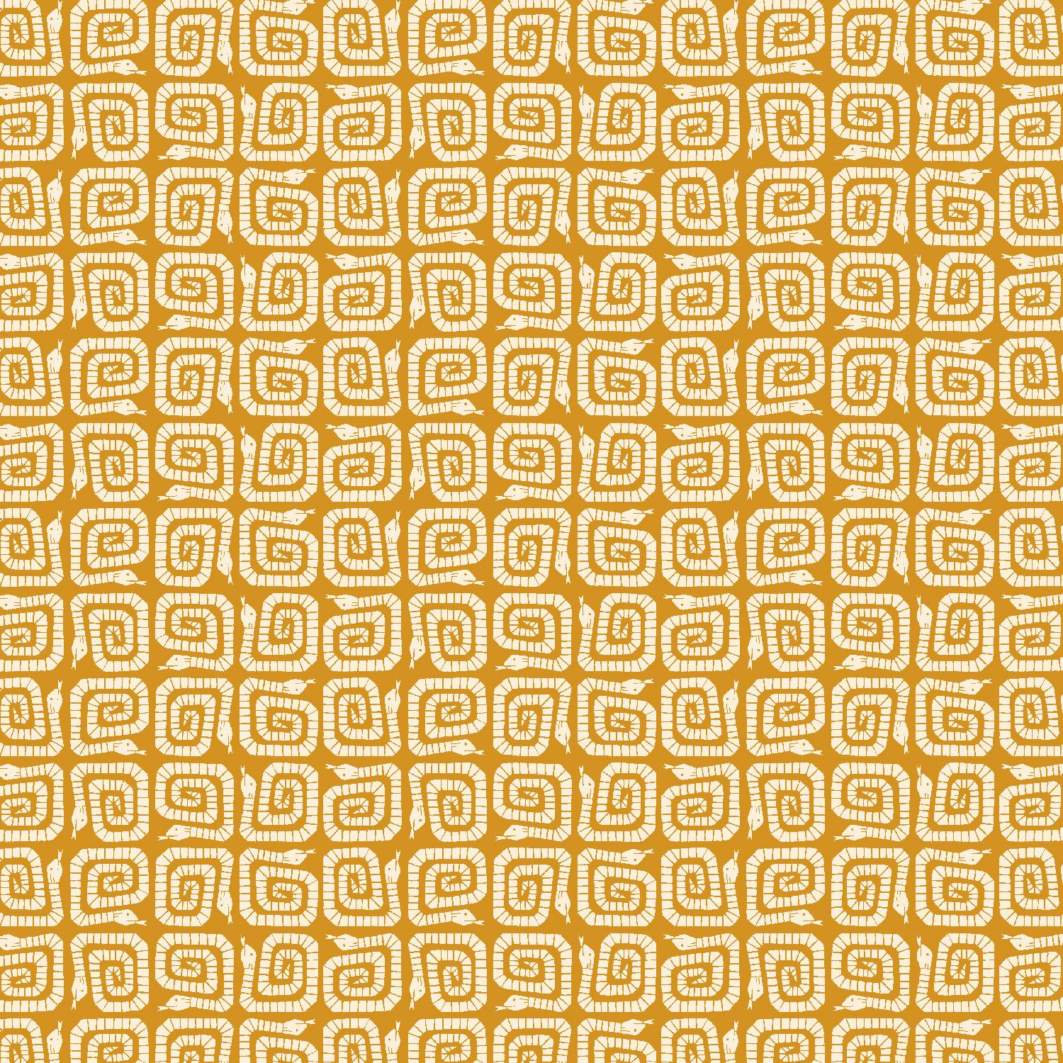 LV904-GL2 Rising Sun - Winding Snake - Glimmer Fabric