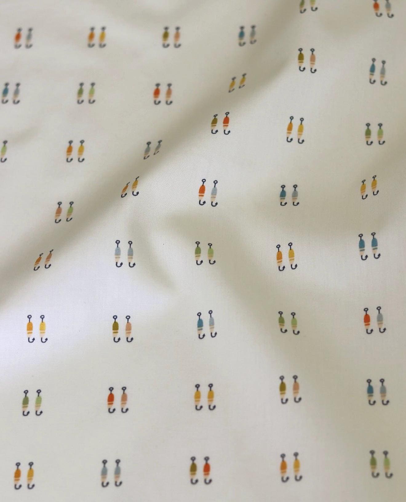 Baitholder – Premium Quilting Cotton by the Yard | Happy Camper Collection by Maureen Cracknell – Art Gallery Fabrics