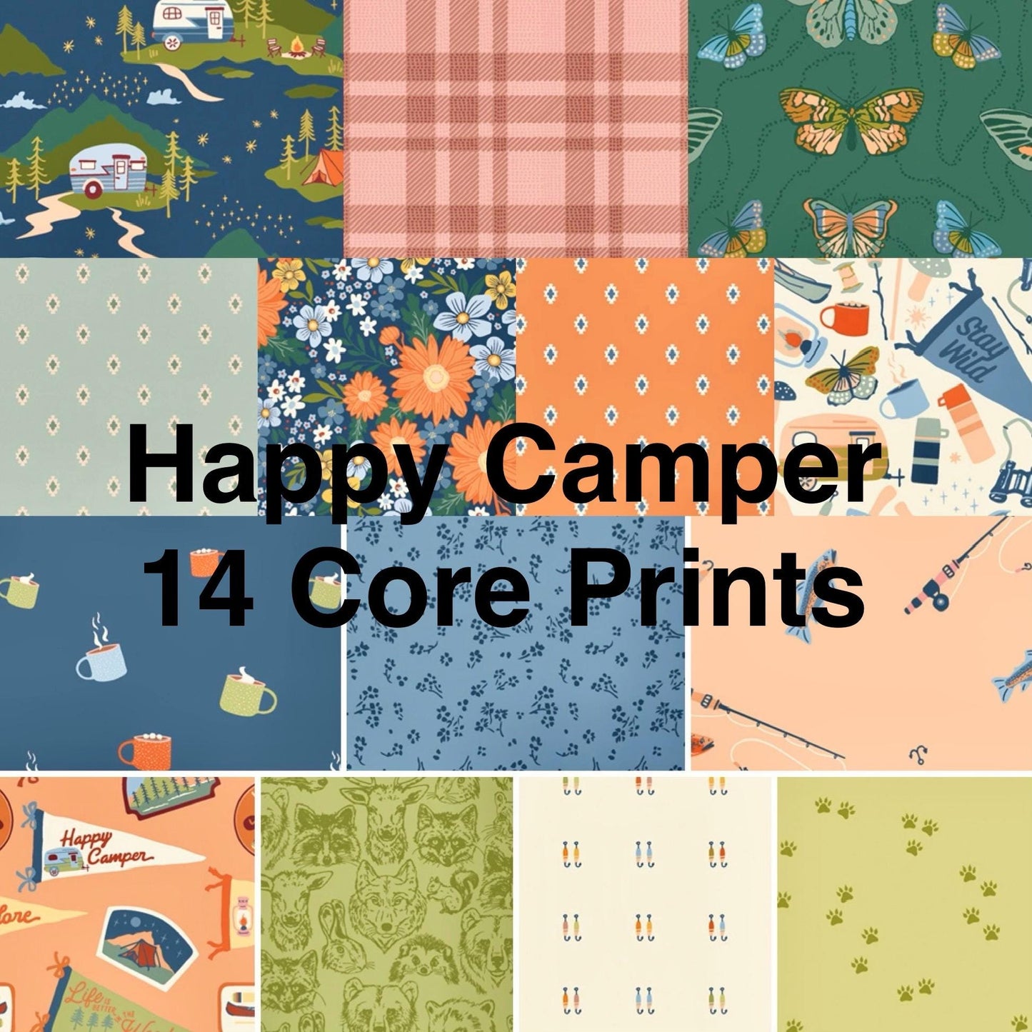 Happy Camper Full Collection Bundle – Complete Set by Maureen Cracknell