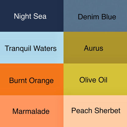 Happy Camper Coordinating Solids Bundle - 8 AGF Pure Solids