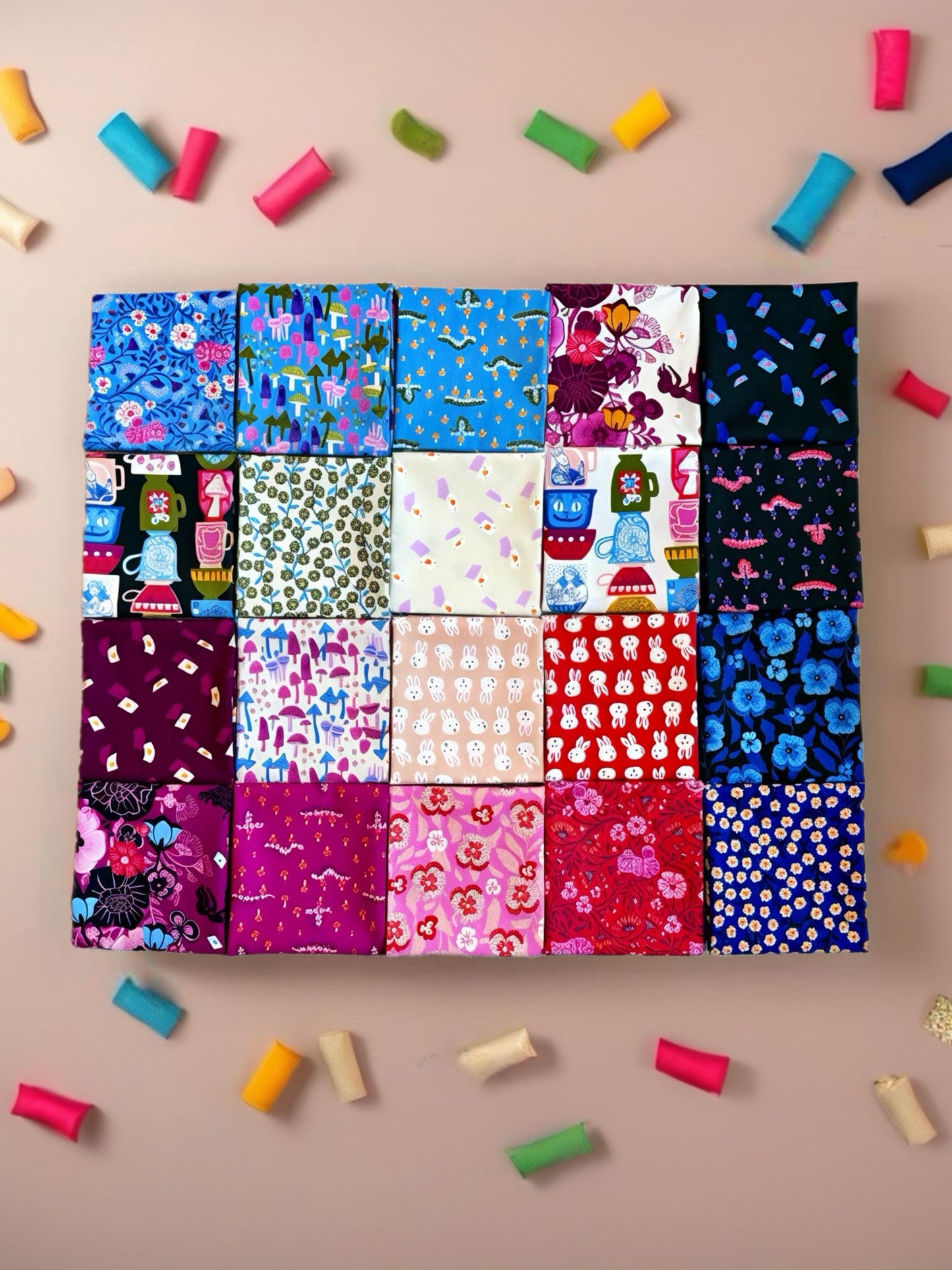Hello Alice Collection – Exclusive 20-Piece Fat Quarter Bundle | Ruby Star Society | ONE-OF-A-KIND