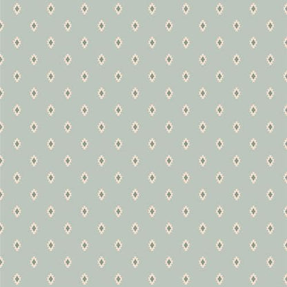 42-piece 10" layer cake featuring Happy Camper collection by Maureen Cracknell. Pre-cut squares, 100% premium cotton. Art Gallery Fabrics.