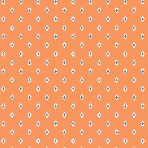 42-piece 10" layer cake featuring Happy Camper collection by Maureen Cracknell. Pre-cut squares, 100% premium cotton. Art Gallery Fabrics.