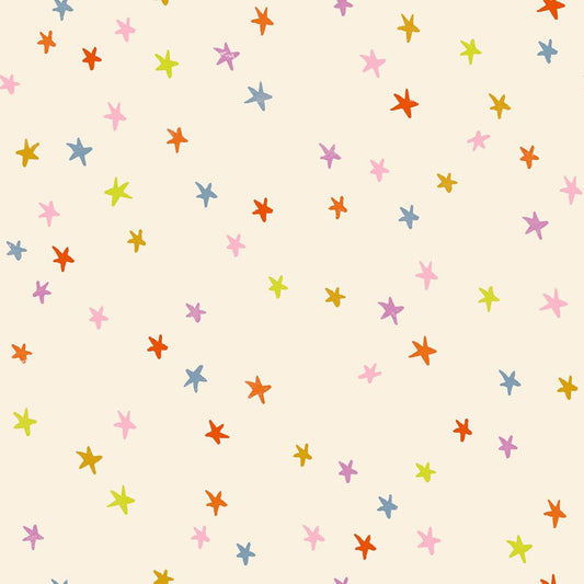 Blenders Star Nature Novelty – Ruby Star Society by Alexia Abegg | 100% Cotton Quilting Fabric | Multi Color Star Print RS4109 34
