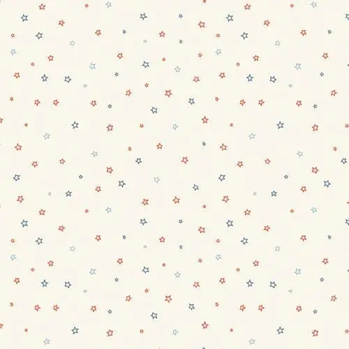 Bloomin’ Americana 10” Squares Fabric | AGF Layer Cake 42 Pcs | Art Gallery Fabrics Precut | Patriotic Quilting Cotton