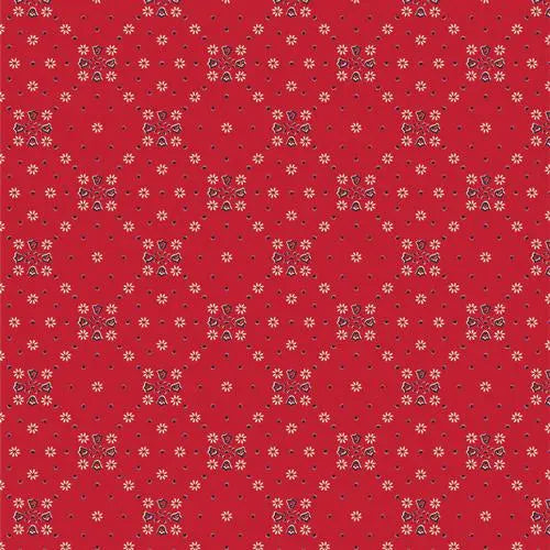 Bloomin’ Americana 10” Squares Fabric | AGF Layer Cake 42 Pcs | Art Gallery Fabrics Precut | Patriotic Quilting Cotton