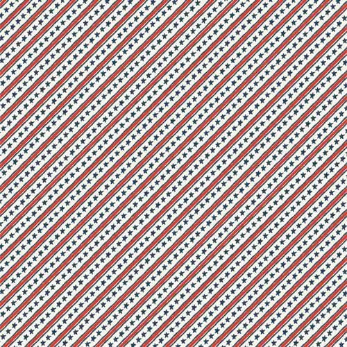 Bloomin’ Americana 10” Squares Fabric | AGF Layer Cake 42 Pcs | Art Gallery Fabrics Precut | Patriotic Quilting Cotton