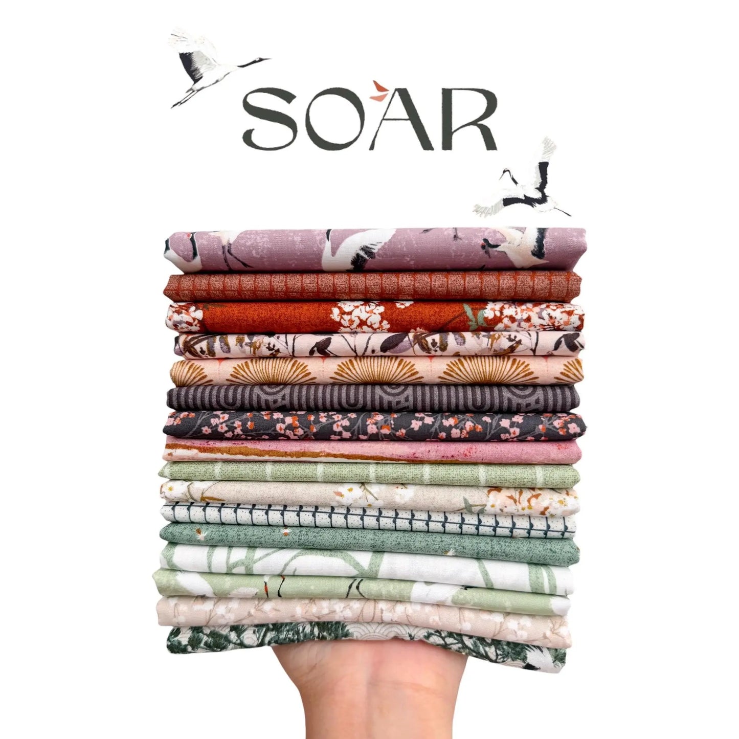 Soar Fabric Full Collection Bundle – 16 Prints by Katarina Roccella for Art Gallery Fabrics | Fat Quarters or Half Yards