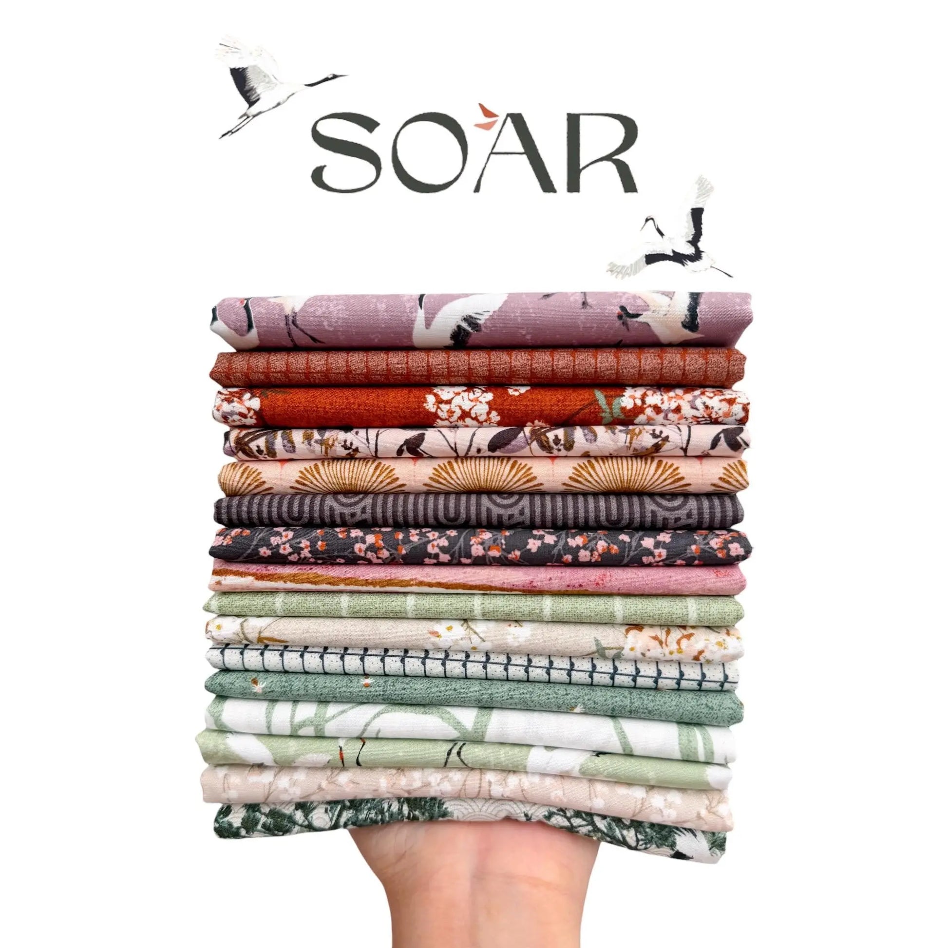 Soar Fabric Full Collection Bundle – 16 Prints by Katarina Roccella for Art Gallery Fabrics | Fat Quarters or Half Yards