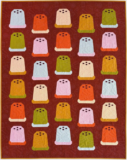 Thimbles Quilt Pattern (Printed) by Pen + Paper Patterns | Throw Size Quilt | Beginner Friendly