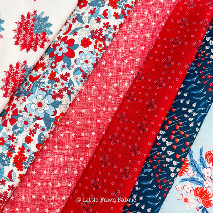 Bloomin’ Americana Fabric Bundle | Full Collection 14 Prints