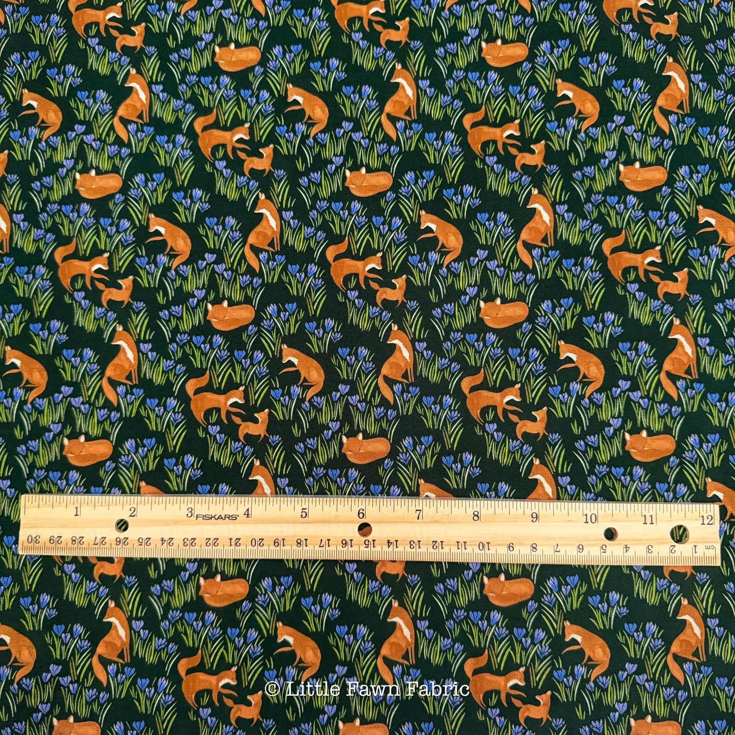 Woodland Reverie Fabric Bundle | Dear Stella by Fay Nye | Fox Deer Hedgehog Cotton Fabric | 4 Piece Fat Quarter or Half Yard Set