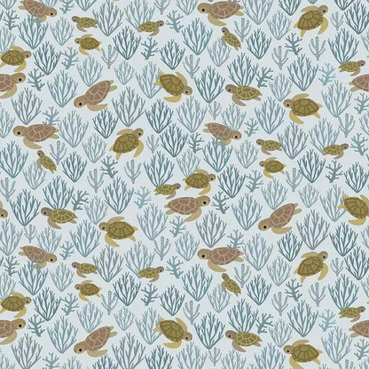 Dear Stella Beyond the Sea Fabric Bundle | Coastal Calm 5 Piece Quilt Bundle | Fat Quarter or Half Yard Cotton Fabric Set