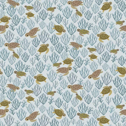 Dear Stella Beyond the Sea Fabric Bundle | Coastal Calm 5 Piece Quilt Bundle | Fat Quarter or Half Yard Cotton Fabric Set