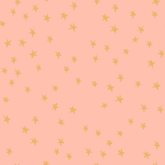 Starry New Peach – Ruby Star Society by Alexia Abegg | 100% Cotton Quilting Fabric | RS4109 68