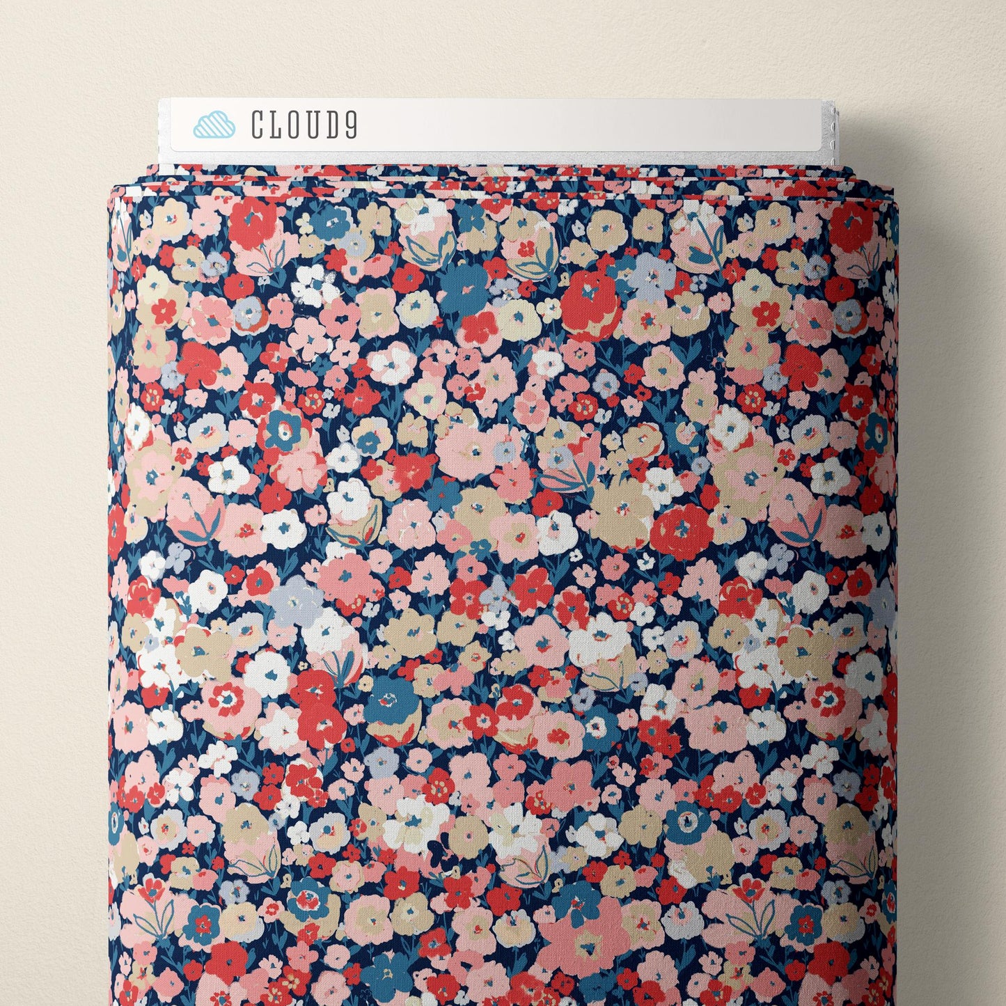 Bloom Confetti Fabric by the Yard | Alison Janssen Jubilant | Cloud9 Organic Cotton | Floral Quilt Fabric | 44 Inch Wide