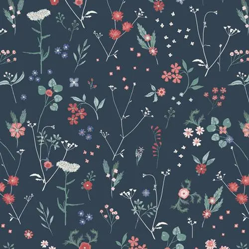Heather Ross Meadow & Pond Fabric Bundle by Windham Fabrics | 10 Piece Quilt Bundle | Fat Quarter or Half Yard Cotton Fabric Set
