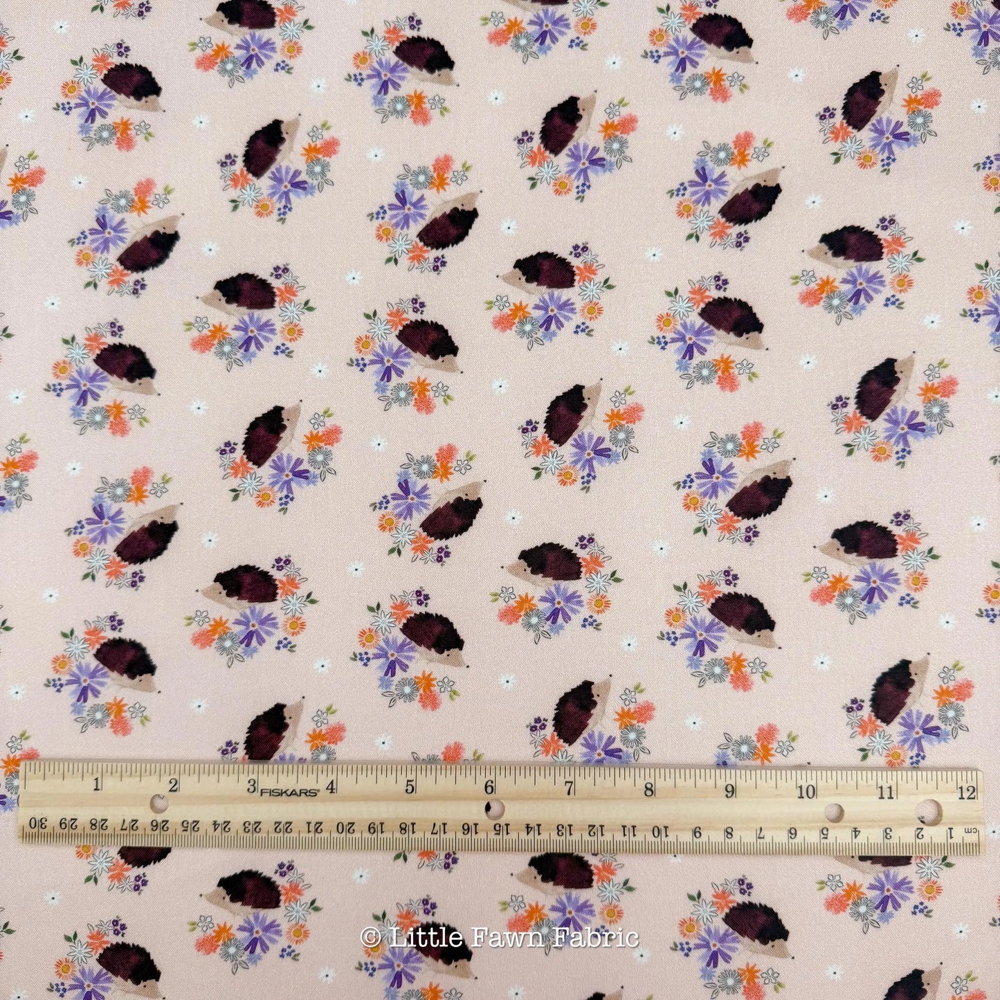 Woodland Reverie Fabric Bundle | Dear Stella by Fay Nye | Fox Deer Hedgehog Cotton Fabric | 4 Piece Fat Quarter or Half Yard Set