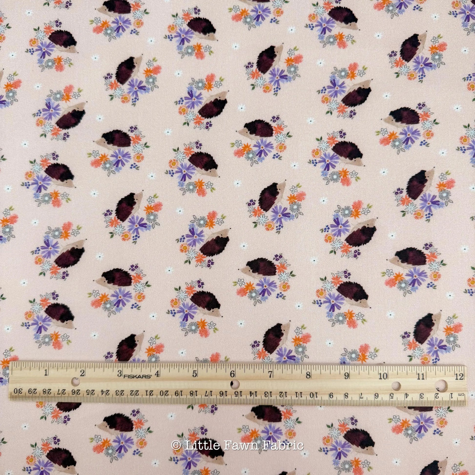 Woodland Reverie Fabric Bundle | Dear Stella by Fay Nye | Fox Deer Hedgehog Cotton Fabric | 4 Piece Fat Quarter or Half Yard Set