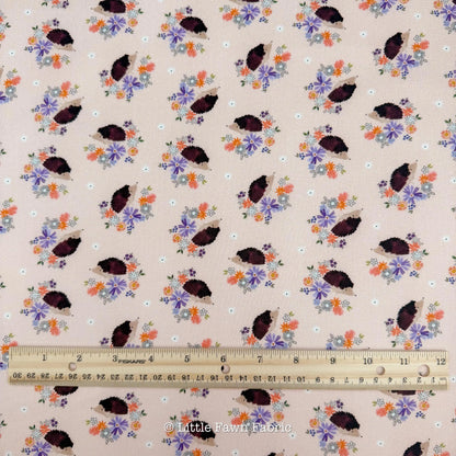 Woodland Reverie Fabric Bundle | Dear Stella by Fay Nye | Fox Deer Hedgehog Cotton Fabric | 4 Piece Fat Quarter or Half Yard Set