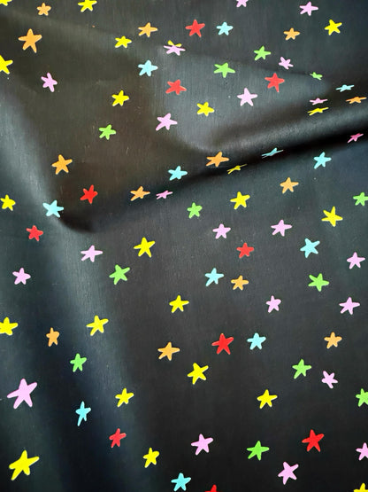 Cosmic Confetti Starry Bundle | Ruby Star Society by Alexia Abegg | 5 Piece Fat Quarter or Half Yard Set | Starry Metallic & Neon Cotton