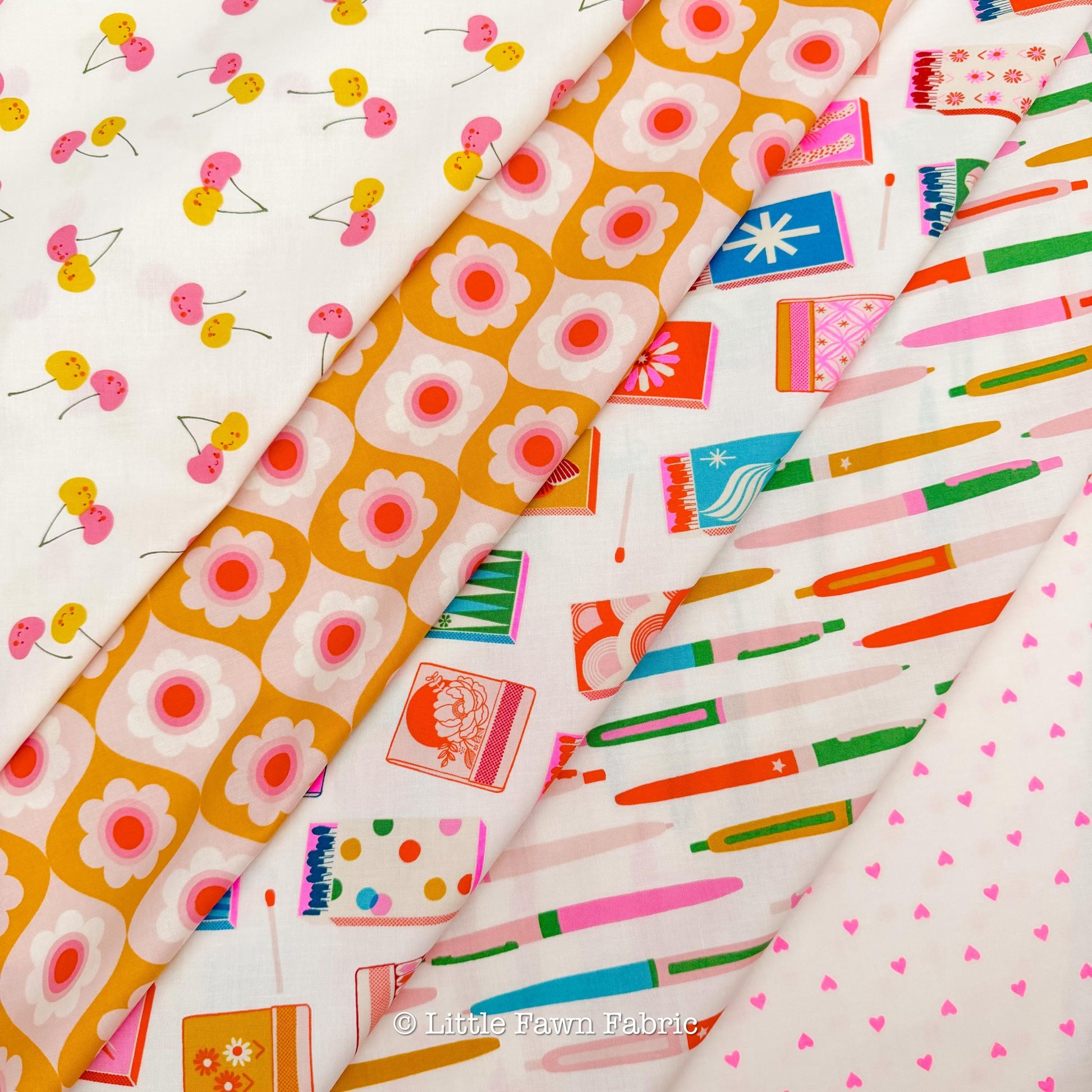 Trinketry Fabric Bundle – 28 Piece Fat Quarter Full Collection | Ruby Star Society | Melody Miller | Quilting Cotton Bundle