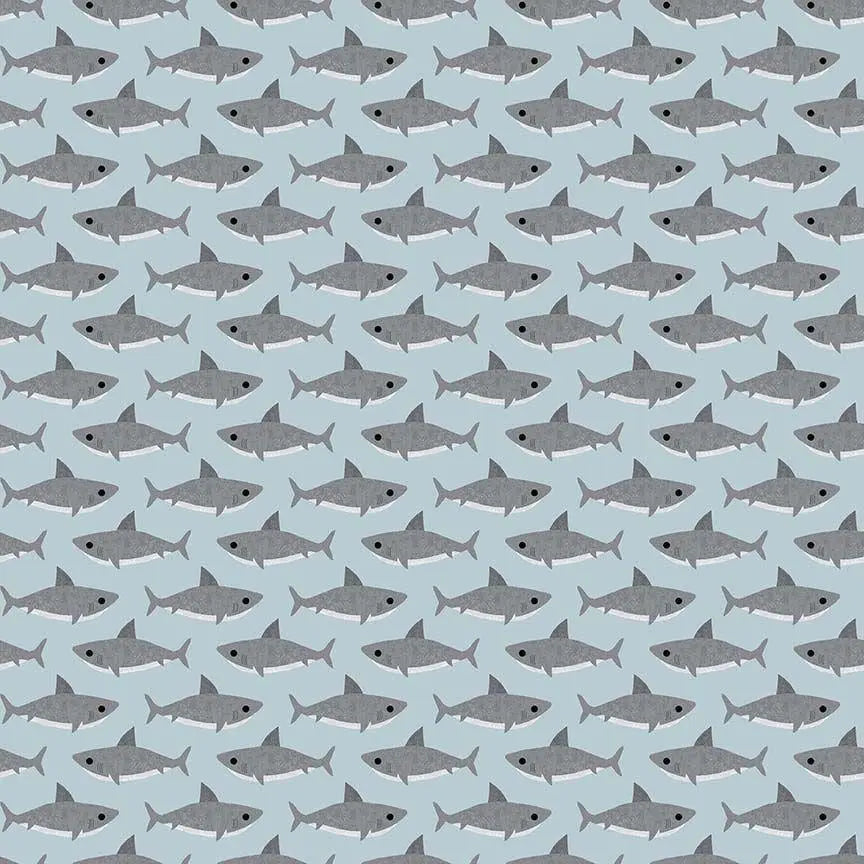 Dear Stella Beyond the Sea Fabric Bundle | Coastal Calm 5 Piece Quilt Bundle | Fat Quarter or Half Yard Cotton Fabric Set
