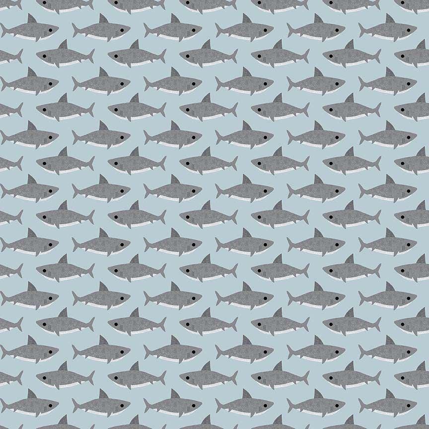 Dear Stella Beyond the Sea Fabric Bundle | Coastal Calm 5 Piece Quilt Bundle | Fat Quarter or Half Yard Cotton Fabric Set