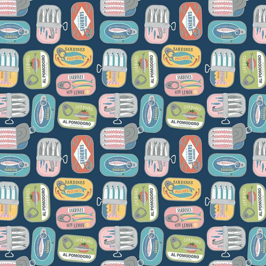 Dear Stella Wanderlust Fabric Bundle | Mediterranean Market 5 Piece Cotton Quilt Bundle | Fat Quarter or Half Yard Coastal Fabric Set