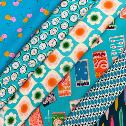 Trinketry Fabric Bundle – 28 Piece Fat Quarter Full Collection | Ruby Star Society | Melody Miller | Quilting Cotton Bundle