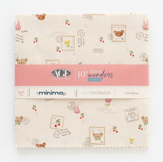 Minimo 10" Squares Layer Cake – 42pcs | Art Gallery Fabrics | Amy Sinibaldi