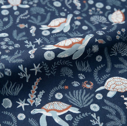 Turtley Cool – Marina | Shell We Dance? Collection | Dear Stella Fabrics
