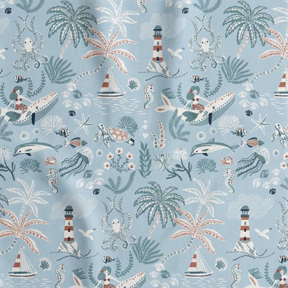 Shell We Dance? – Coastal Harmony Bundle (4-Piece Fat Quarter Bundle)