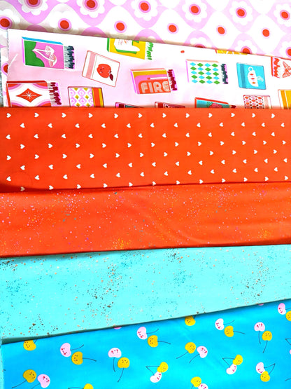 Retro Cherry Pop 6-pc FQ Bundle