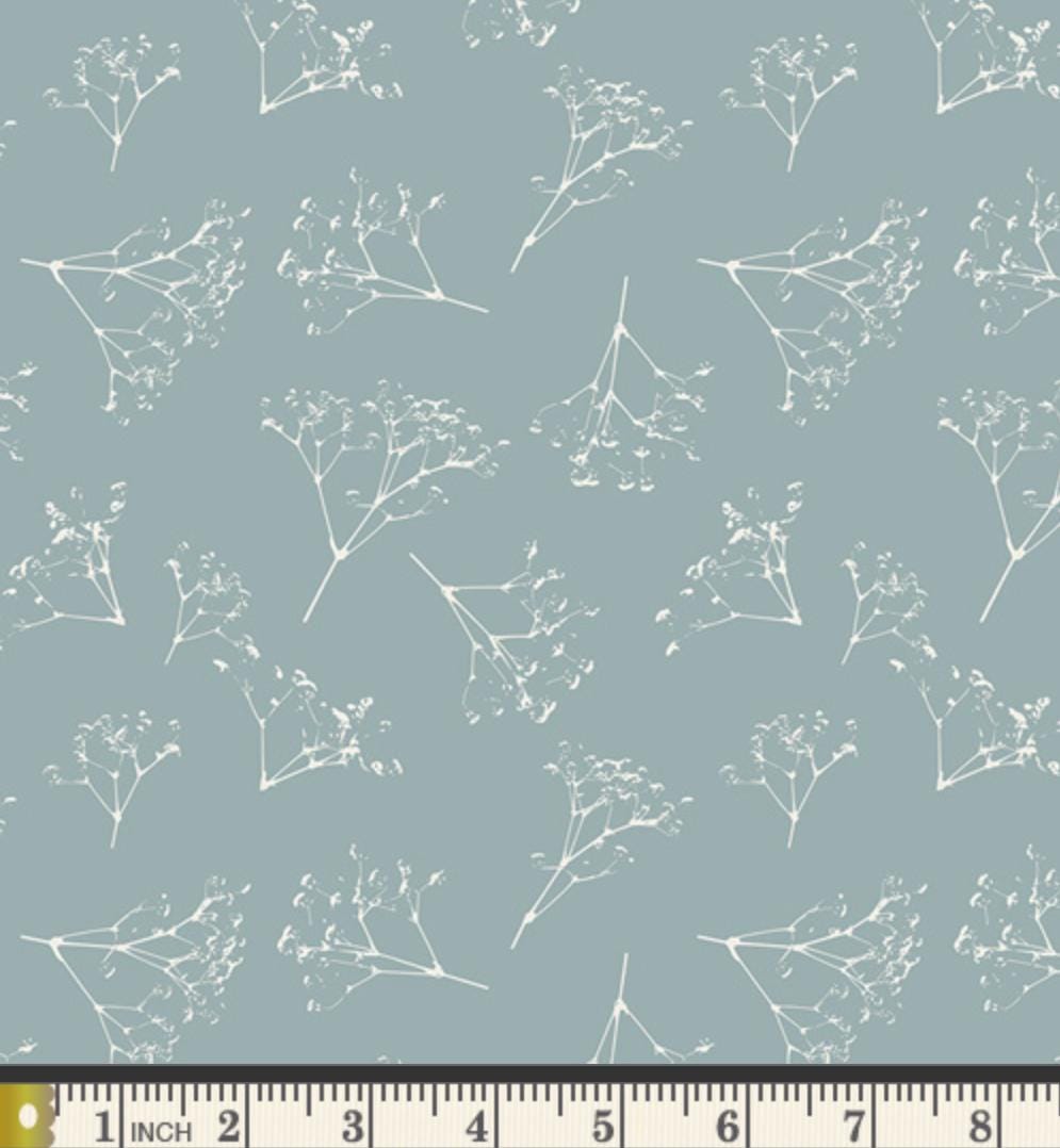 Petal Scatter Fabric Sage | Summer Homestead by Sewcial Bee Collective | Art Gallery Fabrics Floral Blender Cotton Fabric by the Yard